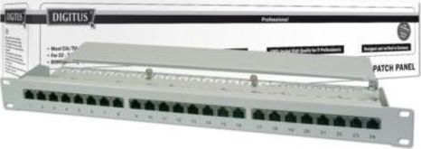 Preview: PatchPanel Cat.6 24 Port Digitus / STP / 19" / DN-91624S
