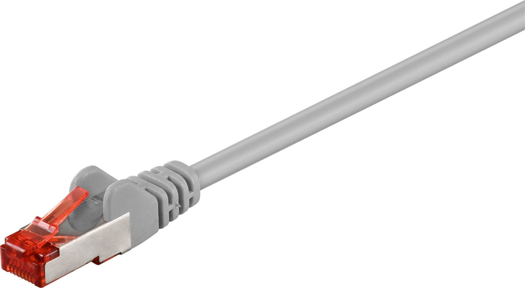 Preview: CAT 6 Netzwerkkabel S/FTP; CAT 6-0050 LC S/FTP PIMF GRAU 0.50m