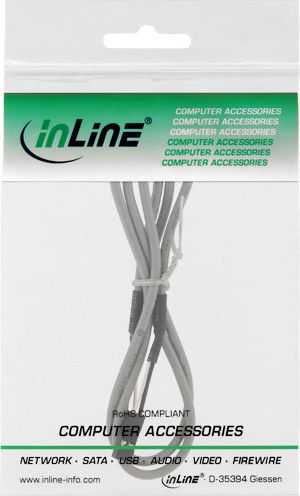 Preview: InLine Audiokabel intern digital 2pol Stecker / Stecker 0,66m