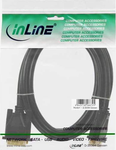 Preview: InLine DVI-D Anschlusskabel Premium digital 24+1 St/St Dual Link 2m