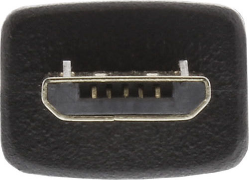 Preview: InLine Micro-USB 2.0 Kabel USB-A Stecker an Micro-B Stecker schwarz 2m