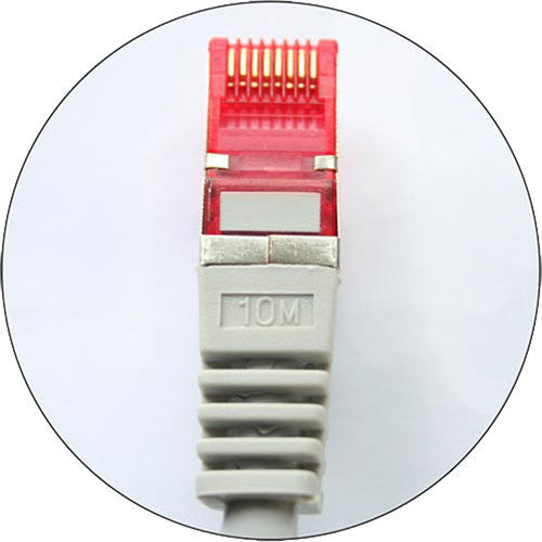 Preview: InLine Patchkabel, S/FTP (PiMf), Cat.6, halogenfrei, grau, 3m