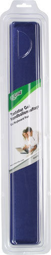 Preview: InLine Tastatur-Pad Gel Handballenauflage 464x60x23mm blau