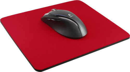Preview: InLine Maus-Pad 250x220x6mm rot
