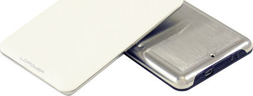 Preview: Gehäuse 6,35cm (2,5"), USB 3.0, LC-Power LC-25WU3, weiß, für SATA HDD & SSD