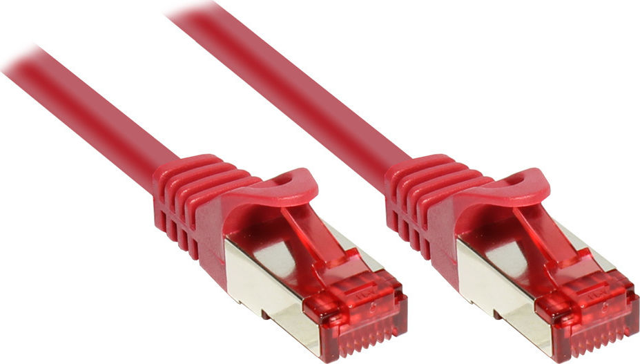 Preview: RJ45 CAT6 Patchkabel, 250MHz S-STP/PIMF, 2m *rot*