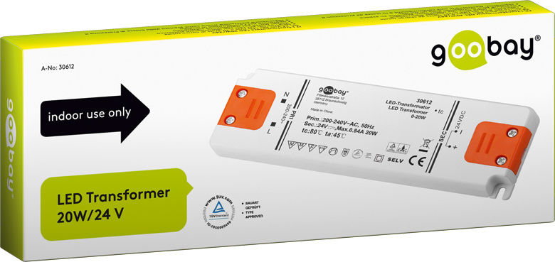 Preview: LED-Transformator; SET 24-20 LED slim