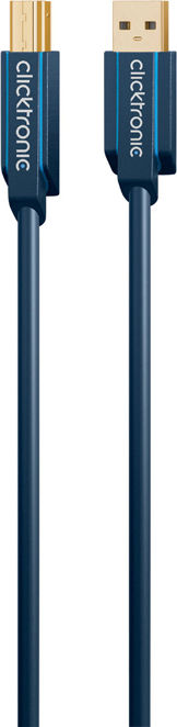 Preview: 3m Clicktronic Casual USB 3.0 Kabel TYP-B (Stecker Typ A / Stecker Typ B)