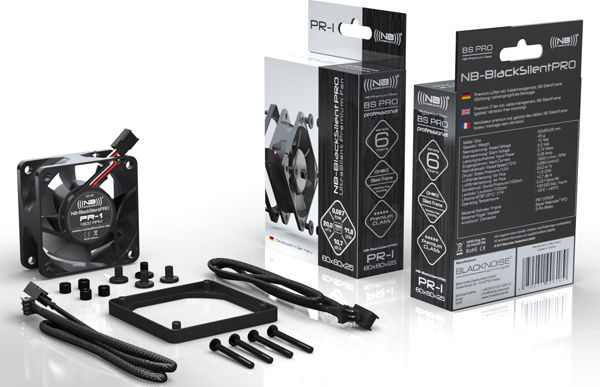 Preview: Noiseblocker BlackSilent Pro Fan PR-2 - 60mm