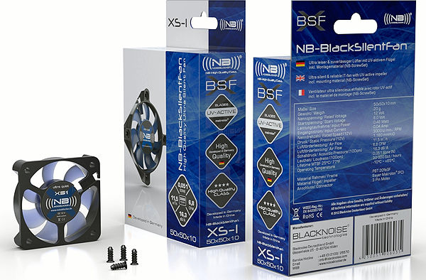 Preview: Noiseblocker Noiseblocker BlackSilent Fan XS1 - 50mm