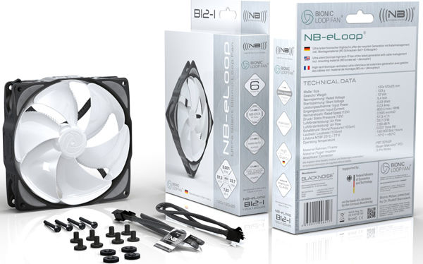 Preview: Noiseblocker NB-eLoop Fan B12-PS - 120mm PWM