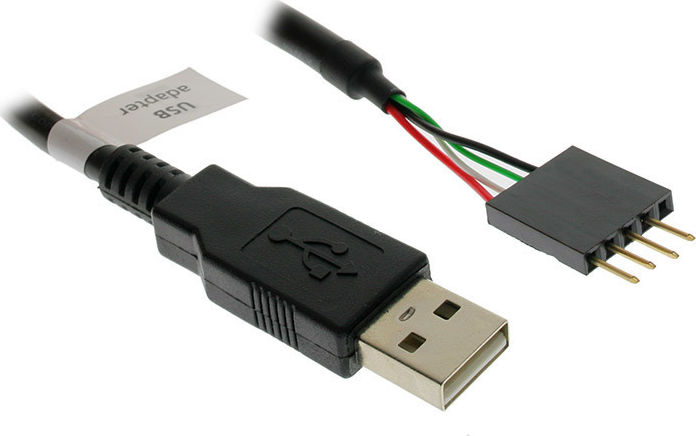 Preview: Akasa Externes zu Internes USB Kabel - 40 cm