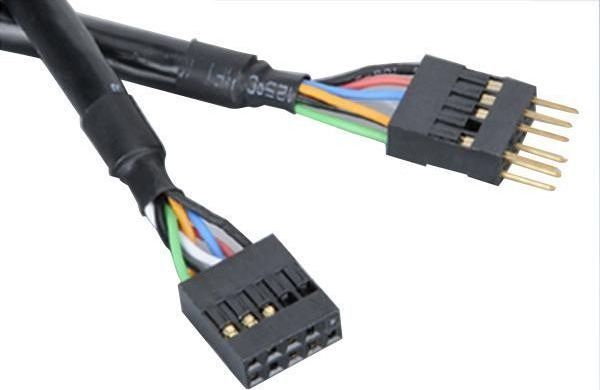 Preview: Akasa Externes zu Internes USB Kabel - 40 cm