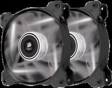 Preview: Lüfter CORSAIR 120*120*25 AF120-LED White,Dual Pack retail