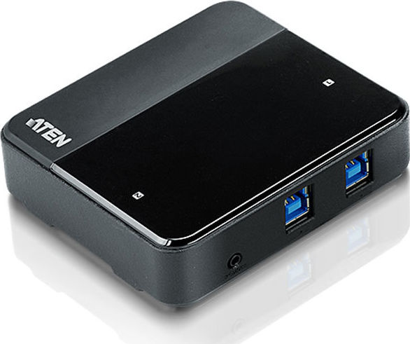 Preview: ATEN US234, 2-Port USB 3.0 Umschalter für USB-Peripheriegeräte