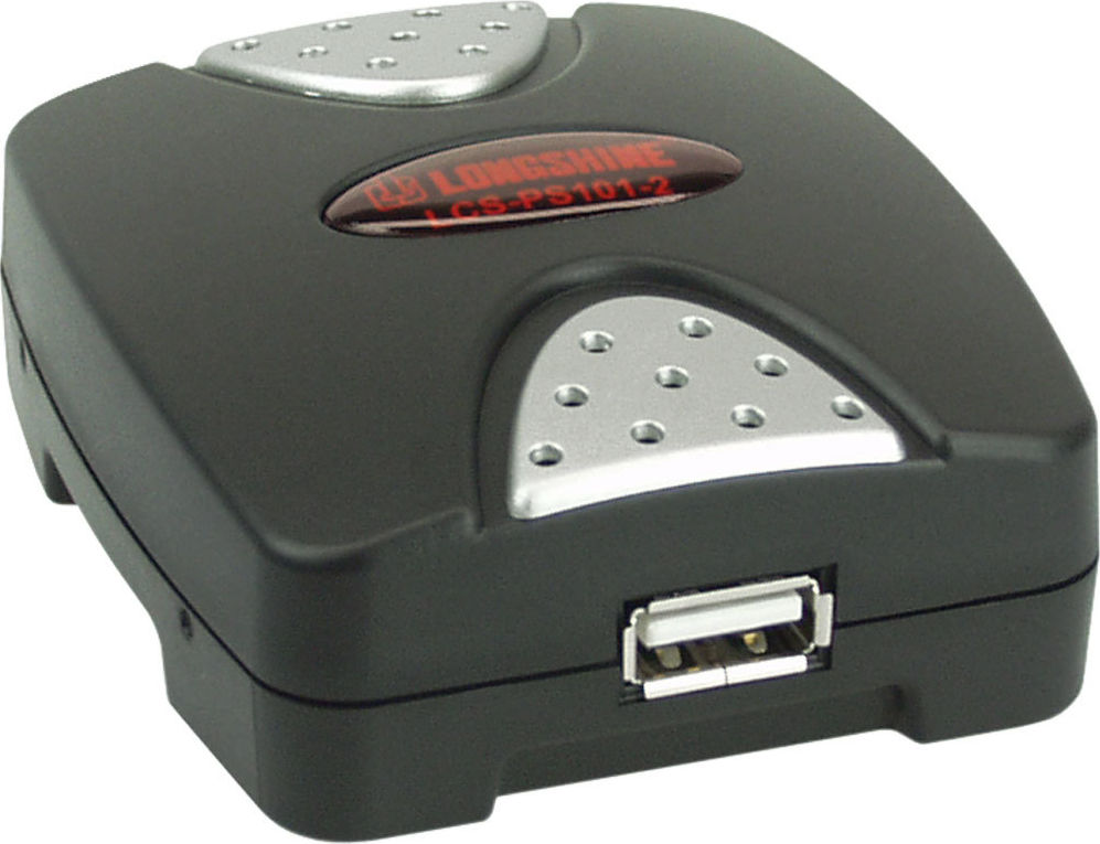 Preview: Longshine Printserver 100Mbit 1x USB, LCS-PS101-A