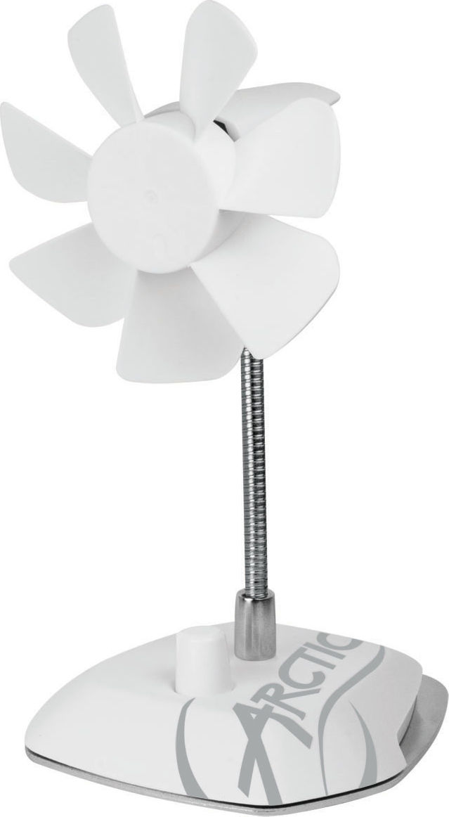 Preview: Lüfter ARCTIC Ventilator USB Desktop Fan Breeze White retail