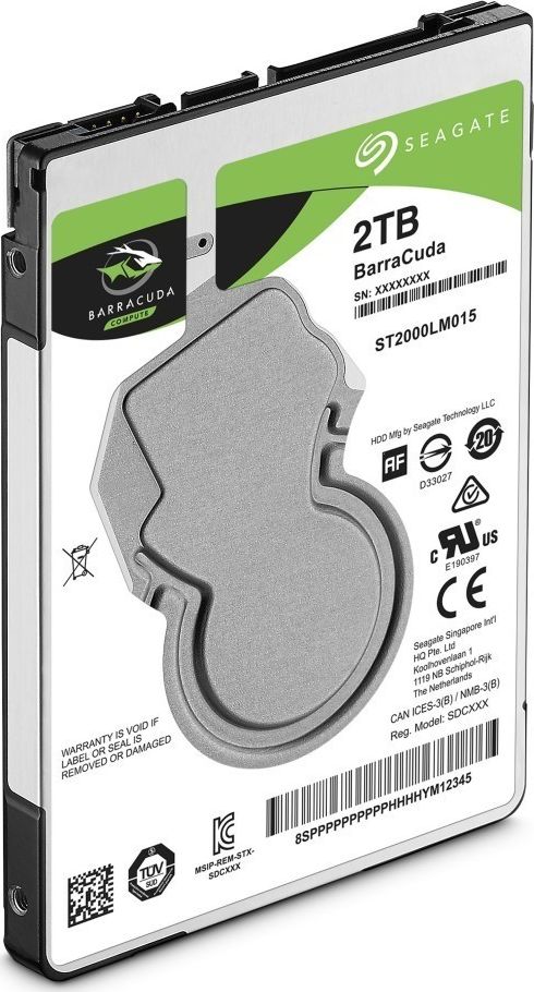 Preview: HDD int. 2,5 2TB Seagate Barracuda