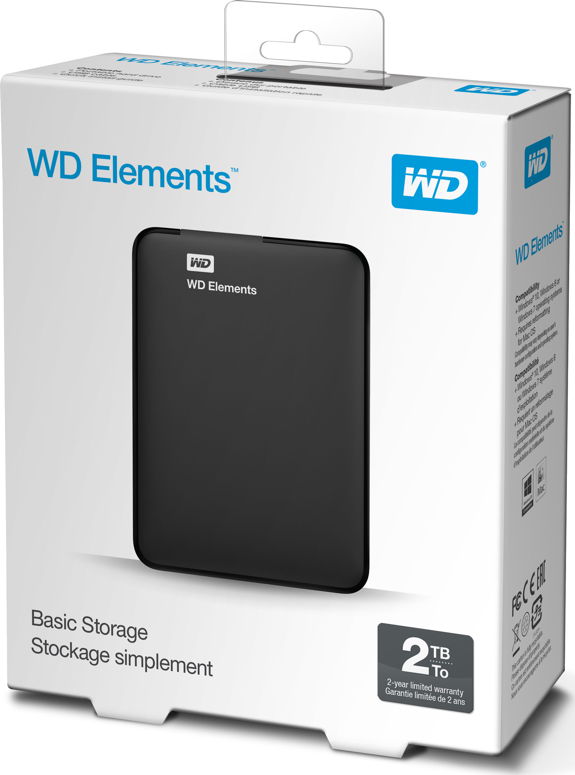 Preview: Western Digital ELEMENTS PORTABLE SE 2TB