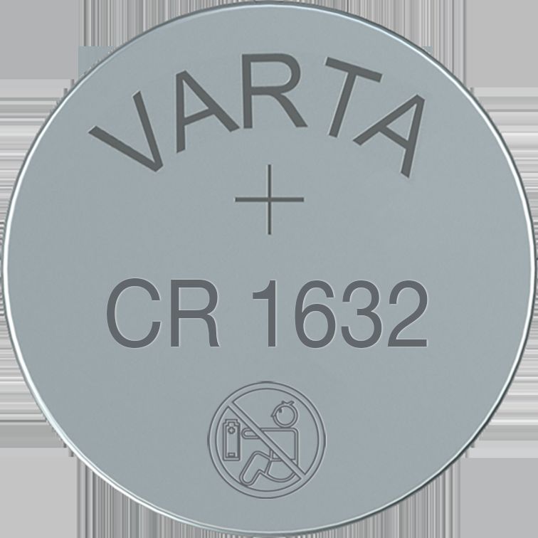 Preview: VARTA Batterie Lithium CR1632 6632 1er-Bli