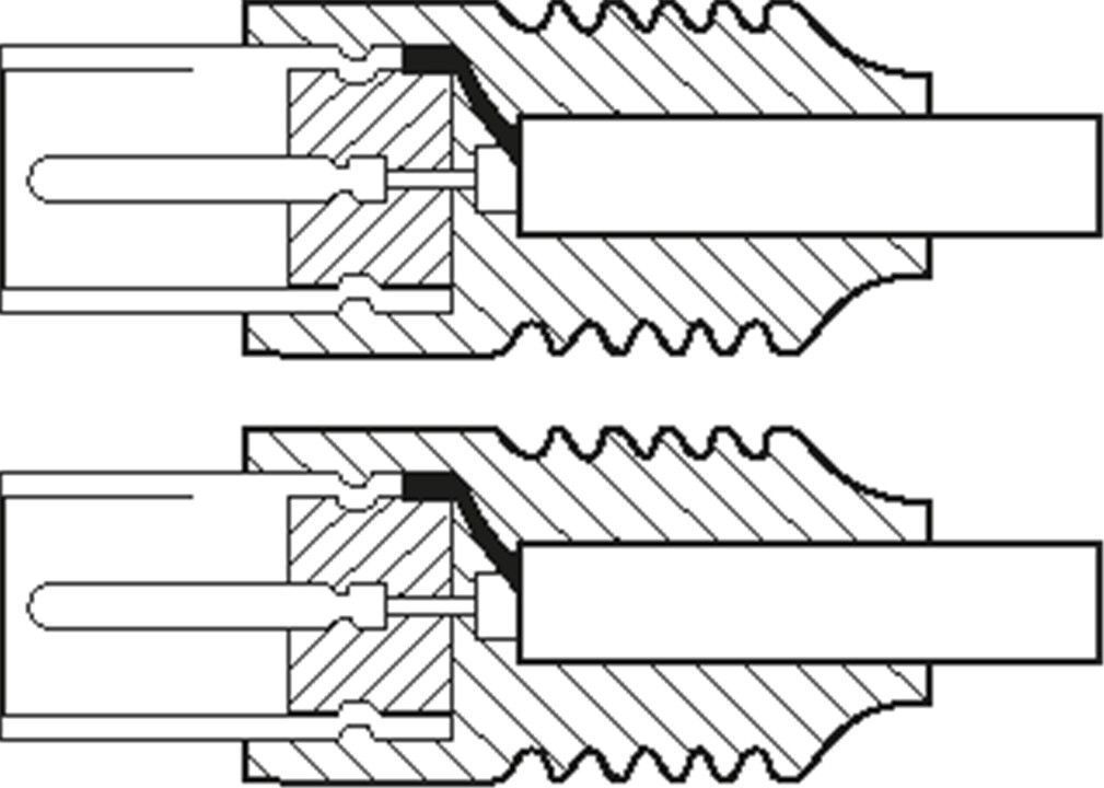Preview: Antennen Anschlusskabel, Schwarz; Antennen Anschlusskabel, Schwarz, 5 m - Koax-Stecker > Koax-Stecker