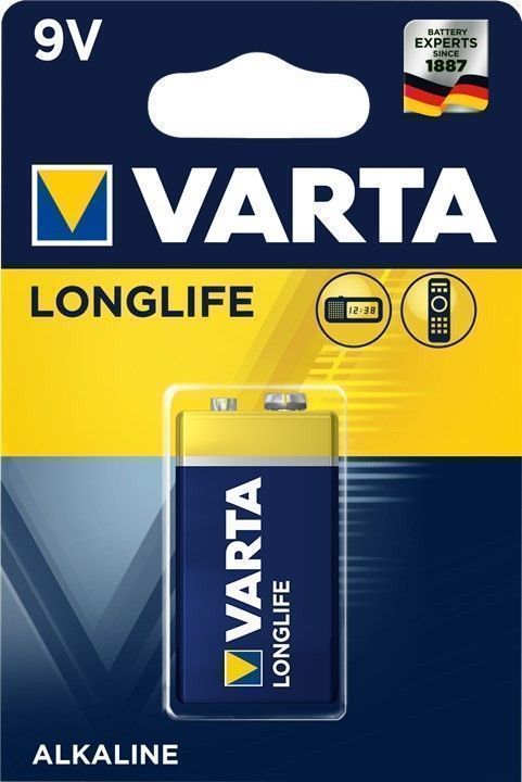 Preview: VARTA Longlife 4122 9V 6LR61 1er-Bli