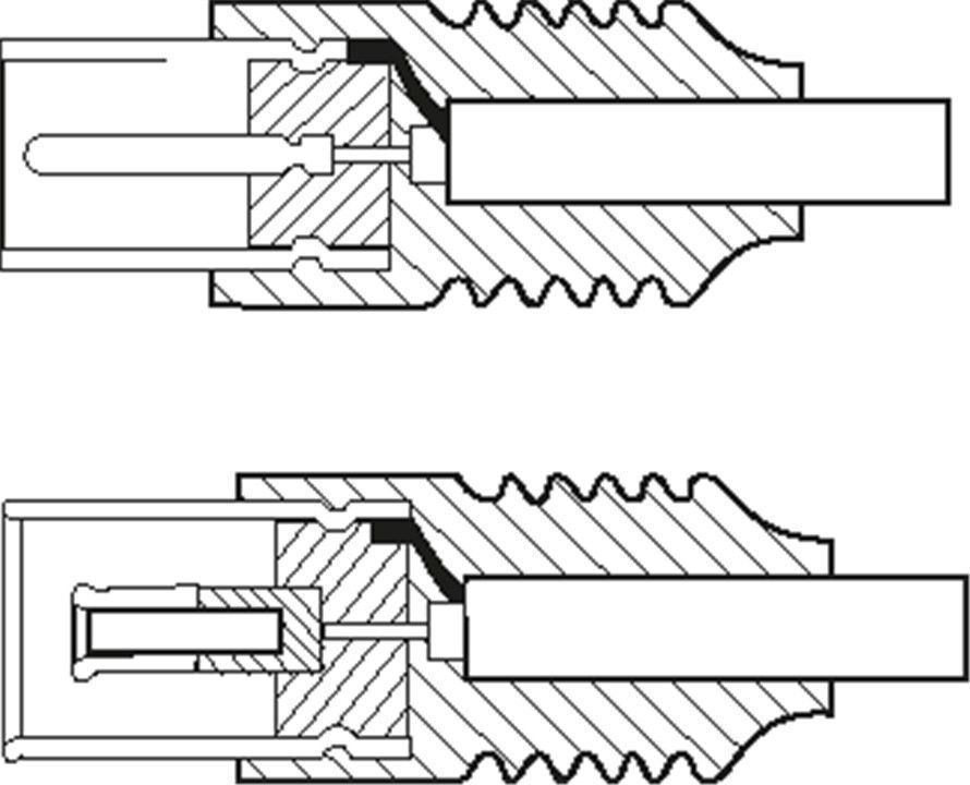 Preview: Antennen Anschlusskabel schwarz 1,50 m; AK 0150 B 1.5m black