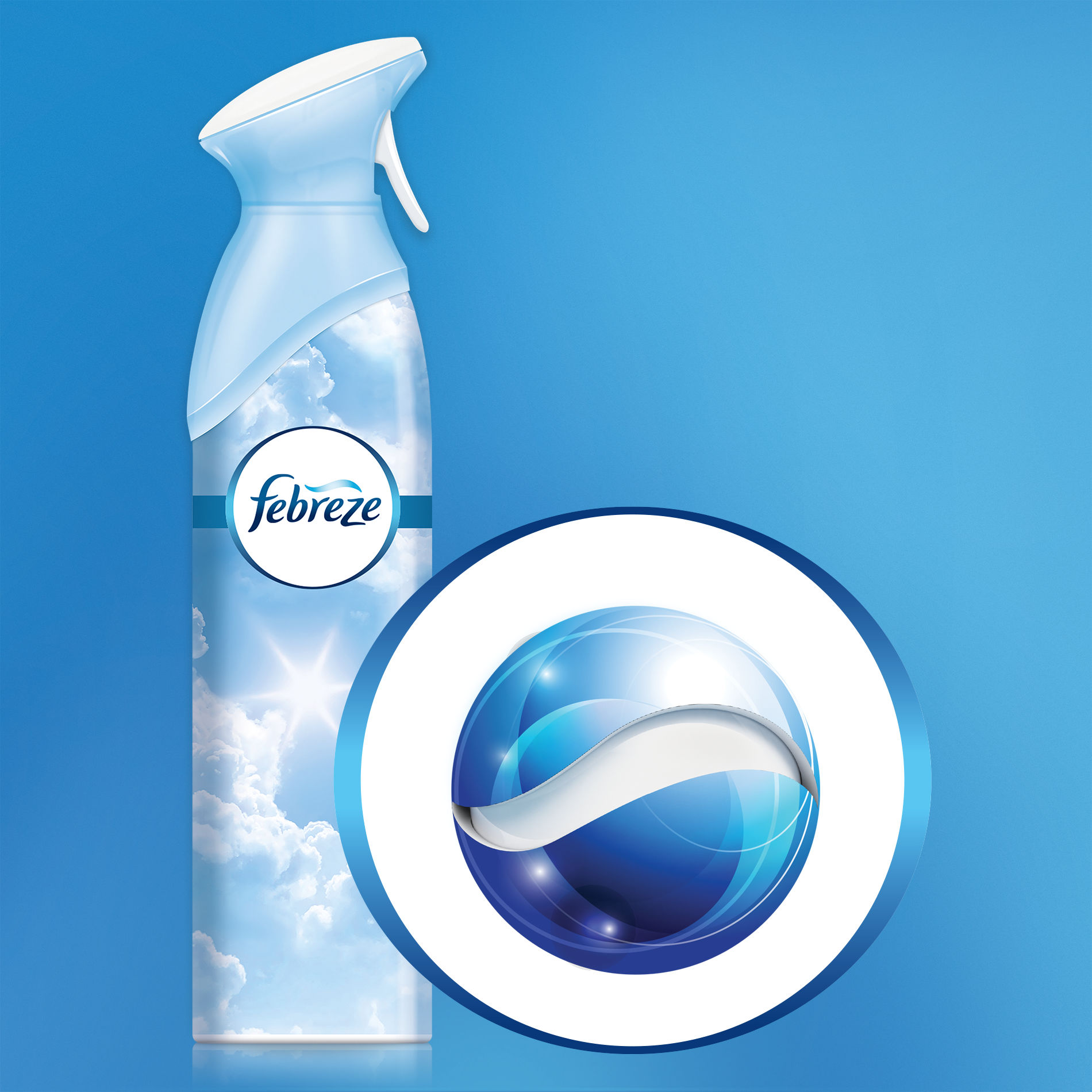 Preview: Febreze Lufterfrischer Raumduft Vanille (normal/Latte/LE) Spray 300ml