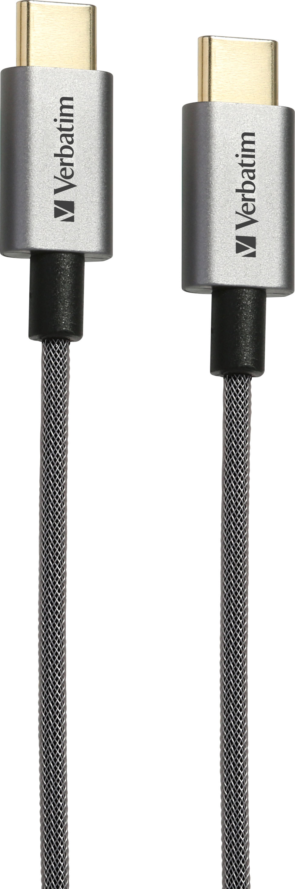 Preview: Cable Verbatim USB-C to USB-C 2 Grey