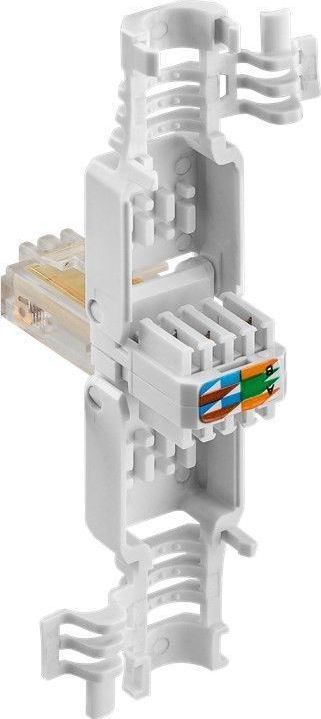 Preview: CAT 5/6 Tool-less RJ45 Stecker mit Knickschutz; CAT 5/6 RJ45 TOOLLESS PLUG UTP