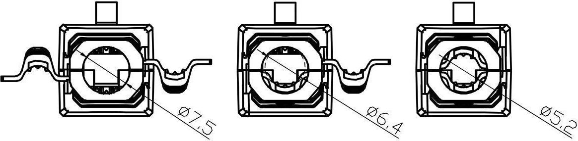 Preview: CAT 5/6 Tool-less RJ45 Stecker mit Knickschutz; CAT 5/6 RJ45 TOOLLESS PLUG UTP