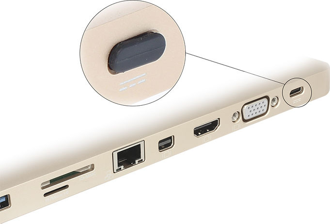 Preview: Delock Staub- und Schmutzschutz für USB Type-C Buchse ohne Griff 10 Stück