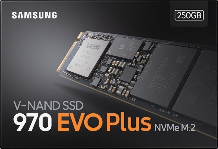 Preview: SSD 250GB Samsung M.2 PCI-E NVMe 970 EVO Plus retail