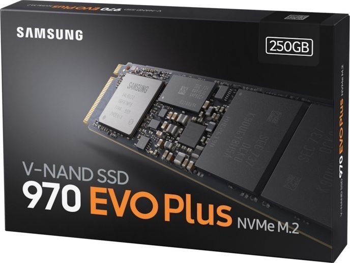 Preview: SSD 250GB Samsung M.2 PCI-E NVMe 970 EVO Plus retail