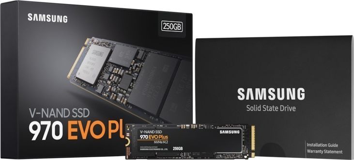 Preview: SSD 250GB Samsung M.2 PCI-E NVMe 970 EVO Plus retail