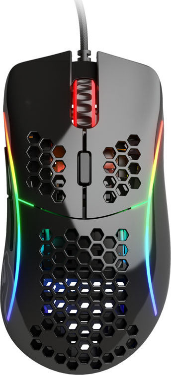 Preview: Glorious PC Gaming Race Model D Gaming-Maus - schwarz, glossy