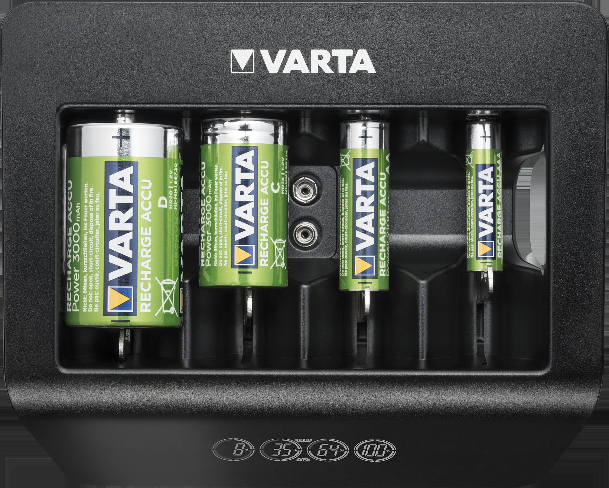 Preview: VARTA LCD Universal Charger+ Batterie Ladegerät