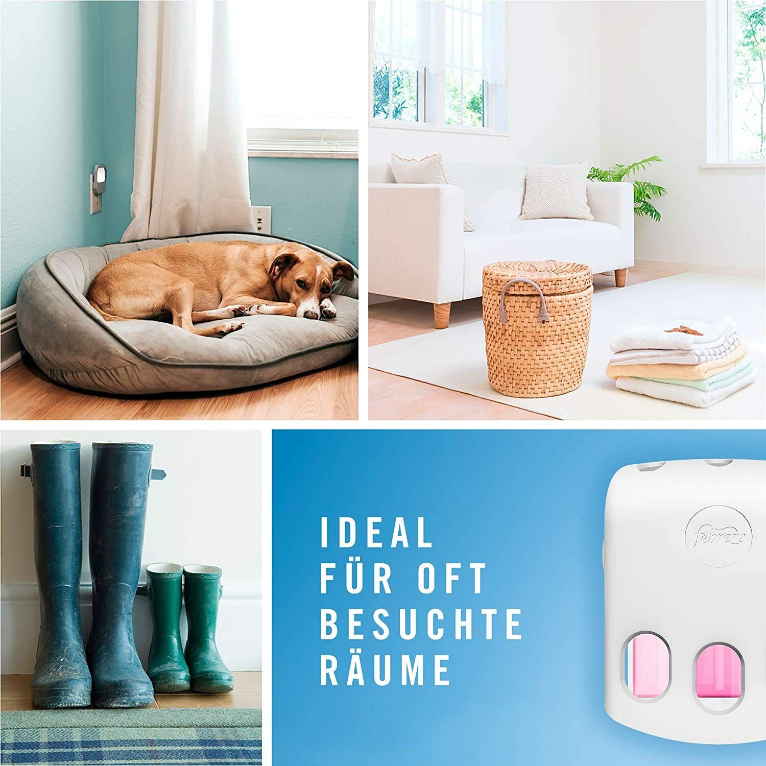 Preview: Febreze 3Volution Duftstecker Nachfüllflakon Vanille (Latte)