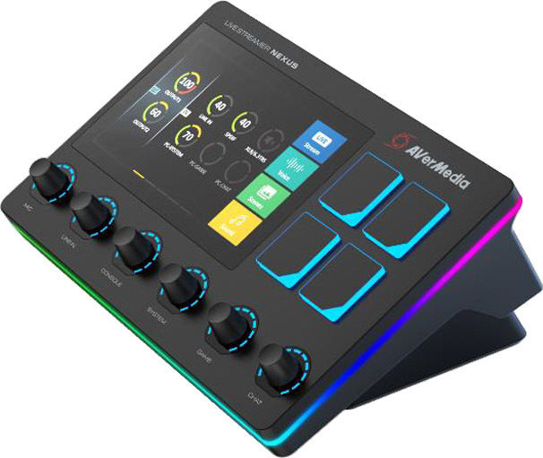 Preview: AVerMedia Live Streamer NEXUS Audio-Mixer / Control Center