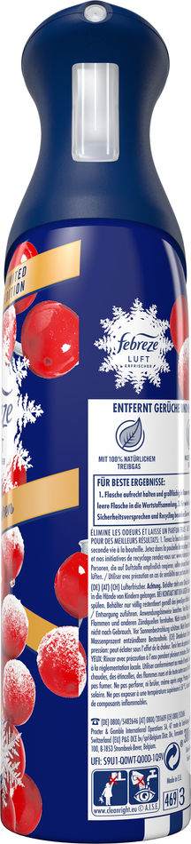 Preview: Febreze Lufterfrischer Spray Winterbeeren 300 ml