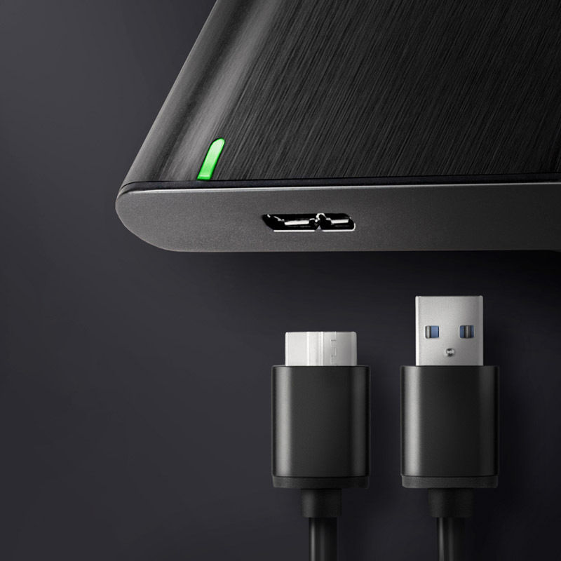 Preview: AXAGON EE25-A6M USB3.0 - SATA 6G 2.5" externes Festplattengehäuse - schwarz