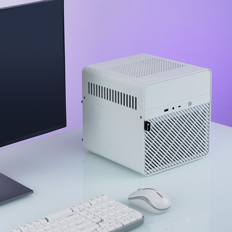 Preview: Jonsbo N2 Mini-ITX Gehäuse - weiß