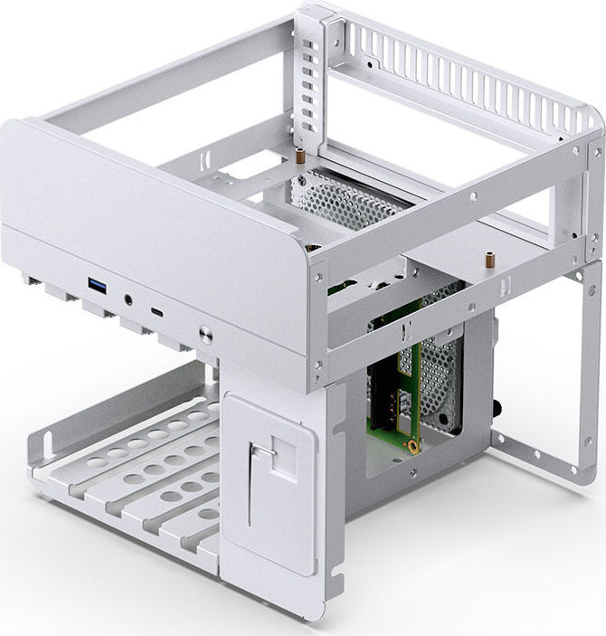 Preview: Jonsbo N2 Mini-ITX Gehäuse - weiß