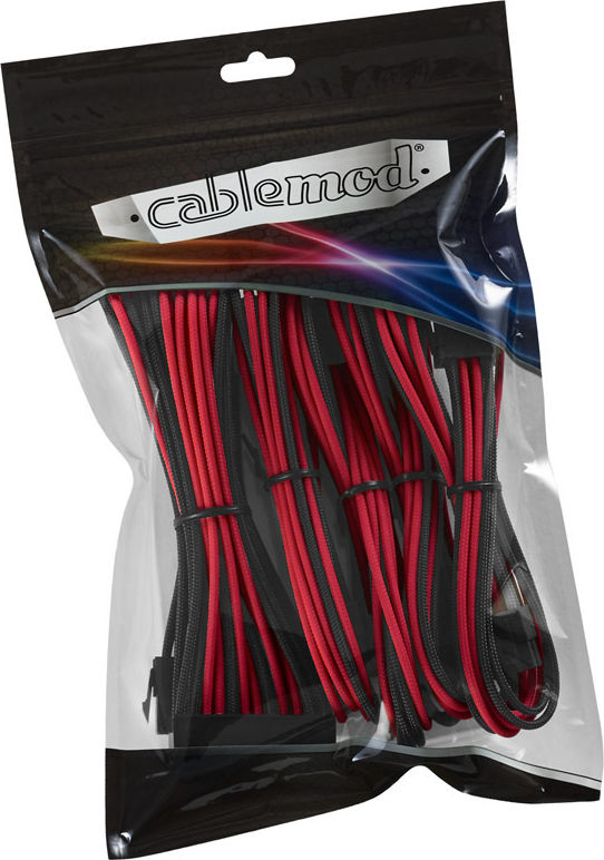 Preview: CableMod Classic ModMesh Cable Extension Kit - 8+8 Series - schw