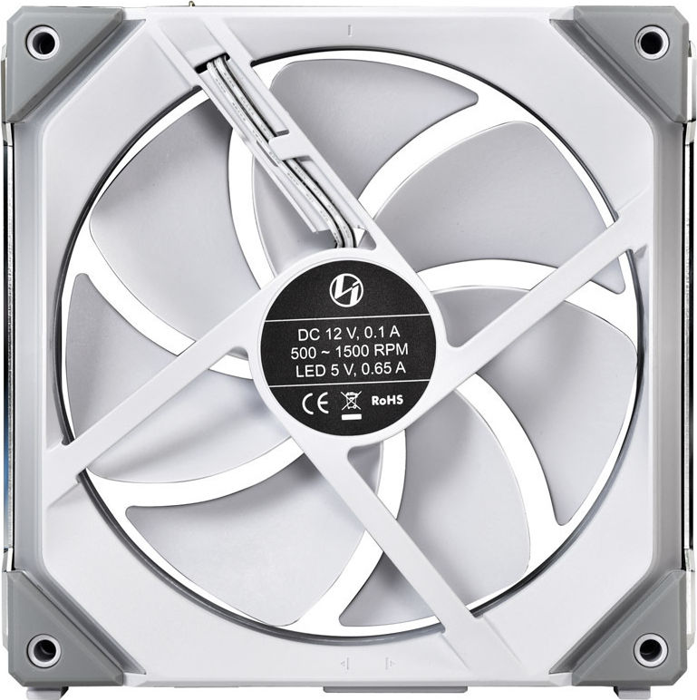 Preview: Lian Li UNI FAN SL140 RGB PWM fans, Double Pack, white - 140 mm
