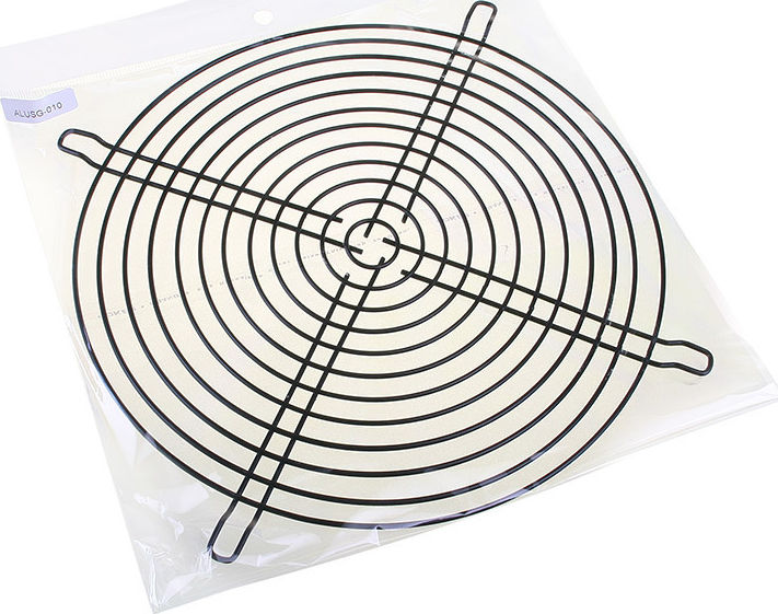 Preview: Kolink Lüftergitter Classic 200mm - schwarz