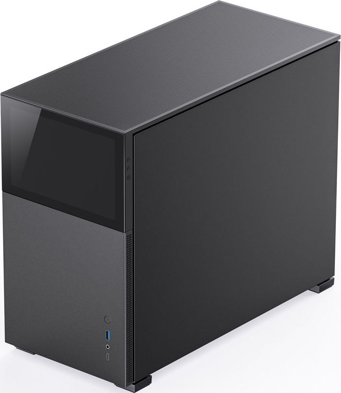 Preview: Jonsbo D31 Screen mATX Gehäuse, Tempered Glass - schwarz