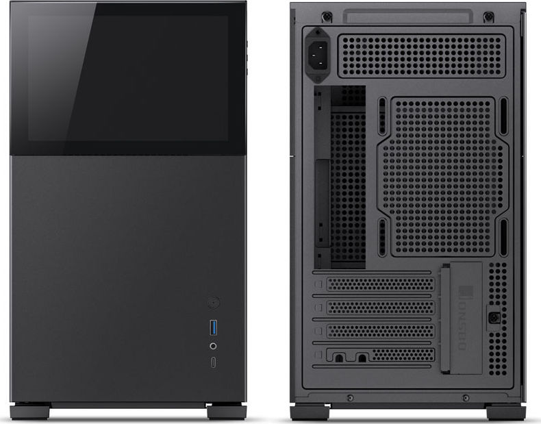Preview: Jonsbo D31 Screen mATX Gehäuse, Tempered Glass - schwarz
