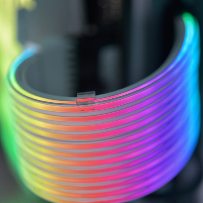 Preview: Lian Li Strimer Plus V2 Triple 8-Pin RGB VGA-Kabel