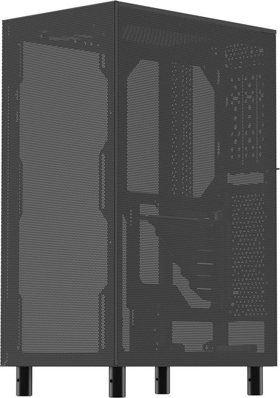 Preview: Ssupd Meshroom - Standfüße Aluminium - 3 cm - schwarz